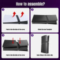 Face Plate Console Cover ABS Hard Case Dustproof Hard Shell Skin Cover Plates for PS5 Pro PS 5 Pro Disc/Digital Console.
