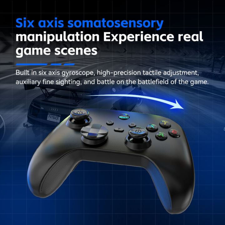 G6%20Mobile%20Game%20Controller%20For%20Switch/IOS/Andriod/PC%20Support%20Streaming%20media/cloud%20Game%20Mobile%20Phone%20GamePad%20Hall%20effect%20joystick%20-%20Image%204