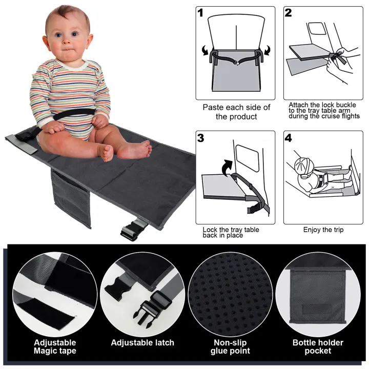 Kids%20Airplane%20Bed%20Polyester%20Toddler%20Airplane%20Seat%20Extender%20Portable%20Children%20Footrest%20Hammock%20Travel%20Essentials%20for%20Car%20Airplane%20-%20Image%203