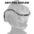 New Cordless Airsoft Goggles Defogger Defogging Fan Anti-fog Pump on Tactical Helmet or Caps for Safety Glasses with  Seal. 