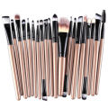 20 PCS Makeup Brush Set Eye Shadow Brush Set Foundation Brush Beauty Tools Super Soft Man-made Fibers Full Set. 