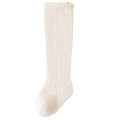 Summer Thin Baby Knee High Socks Anti Mosquito Breathable Mesh Seamless Ruffle Socks for Newborn 0-3Y Girls Boys Non-Slip Stocks. 