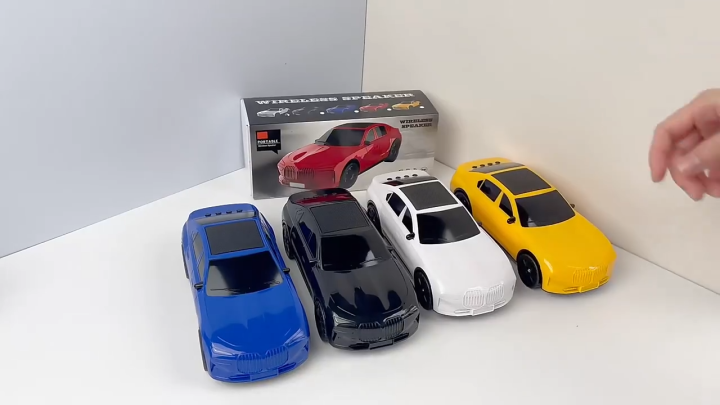 X-703 Bluetooth, USB, TF Card & FM Radio Supported Car Shape Wireless Speaker