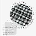 Plaid Bear car partition curtain Retractable sunscreen heat insulation car shade hanging in-car privacy curtain.