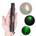 Green LASER LIGHT, Green Laser Pointer With Rechargeable Battery, Charger and Lock Key for teaching, astronomy, pets training, tour guide, classroom and business presentations, outdoor activities, travel. 