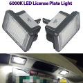2PCS Durable White Canbus Rear License Plate Tag Lights LED for Mercedes Benz GLK X204 2007-2013 License Plate Lamp A2048200156. 