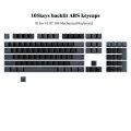 Keycaps Backlit OEM Cherry MX Keycap Set ABS Doubleshot US Layout Key Caps for 61/87 TKL/104 MX Switches Mechanical Keyboards. 