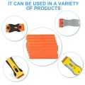 Decals Window Glass Razor Scraper Blades 20Pcs Plastic Scraper Replacement for Car Sticker Remover Clean Scraper Glue Remover. 