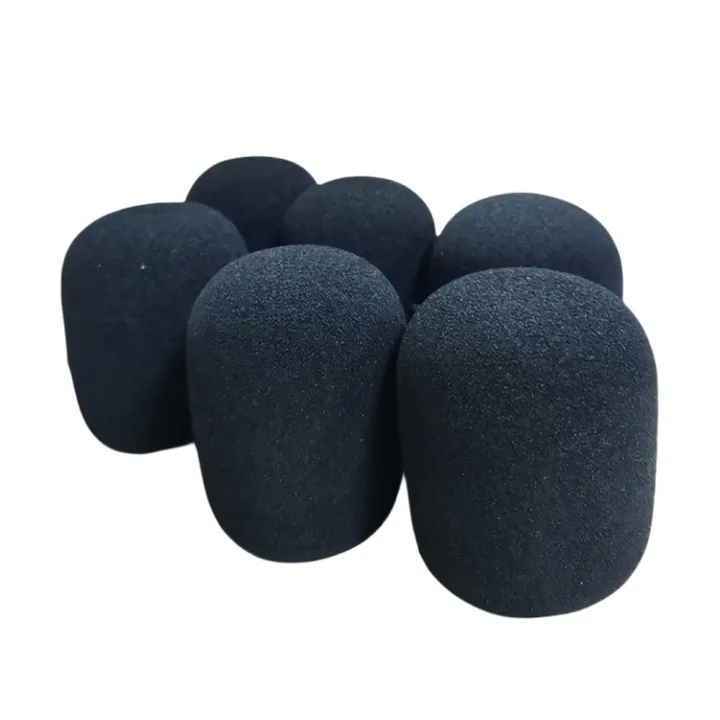 6pcs%20Microphone%20Cover%20High%20Density%20Mic%20Windscreen%20Sponge%20Foam%20For%20Most%20Standard%20Microphones%20-%20Image%202