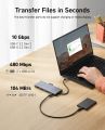 Anker 565 11-in-1 USB-C Hub 10 Gbps USB-A Data Ports 4K HDMI Display Ports 100W Power PD for Laptop Computer. 