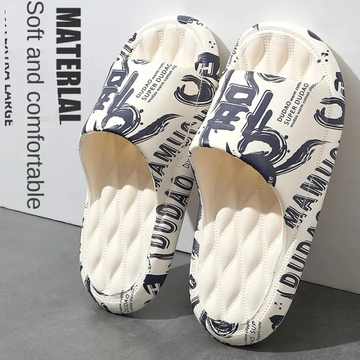 QYCKABY%202024%20Mens%20Summer%20Slippers%20Beach%20Sandals%20Flip%20Flop%20Printing%20Thick%20Soled%20Boys%20Girls%20Unisex%20Home%20Bath%20Shoe%20Large%20Size%2046-47%20-%20Image%202