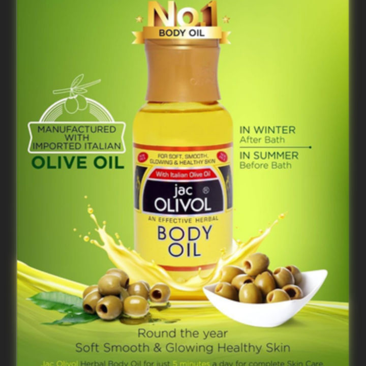 jac olivol body oil 200 ml Indian olive oil | Daraz.com.bd