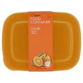 Pack of 3 ,1000ml Boxes Plastic Food Storage Containers, Premium Quality Food Container Box. 