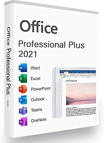 MS Office 2021 for windows with genuine Activation Key ( No Crack/No Preactivated)