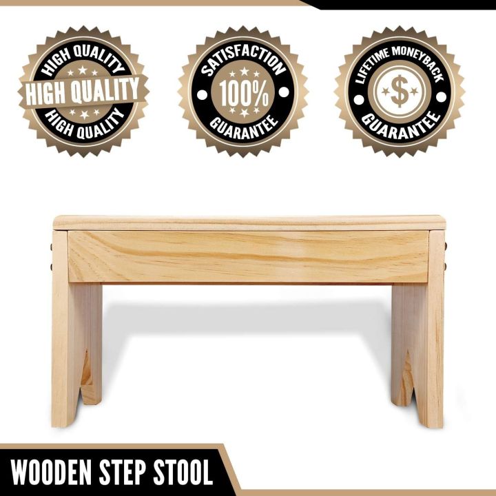 Wooden%20Step%20Stool%20for%20Adults%20&%20Kids%20-%20Very%20Sturdy,%20Bed%20Stool%20for%20High%20Beds,%20Kitchen,%20Bathroom,%20Closet.%20Made%20Lightweight%20Quality%20Eco%20Pine,%20Attractive%20(Sultans%20Empire)%20-%20Image%206
