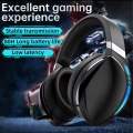 KOFIRE BG-06 Wireless Gaming Headset for PS4 PS5 PC, 30H Playtime, Low Latency, Noise Cancelling Over Ear Bluetooth Gaming Headphones with Dual Mic, 3D Surround Sound, RGB Lighting. 