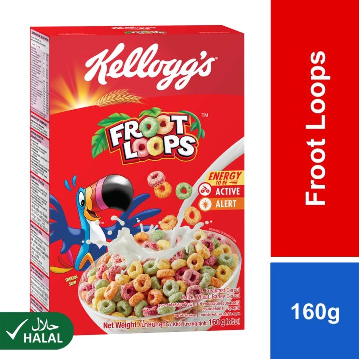 Kelloggs%20Froot%20Loops%20breakfast%20cereal%20Kelloggs%20loop%20grain%20puffed%20fruit%20flavor%20150g.%20(2%20boxes)%20-%20Image%202