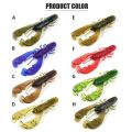 SUNMILE 6pieces Fishing Lures Crayfish Shrimp 7.5cm/3.5g Soft Baits Creature Baits Iscas Artifical Bait Bass Perch Fishing Baits. 