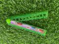 1 Modern Color Double Movable Ruler Stylish 15 CM. 