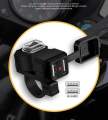 USB port motorcycle charger 5V 1A/2.1A mobile phone charger socket waterproof switch Holder. 