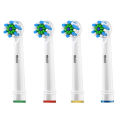 4pcs EB50 Cross Action Replacement Brush Heads for Oral B D12 D16 D100 3757 3709 Pro3 Pro1Max Electric Toothbrush. 