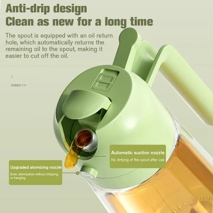 2in1%20470ml%20Glass%20Spray%20Oil%20Sprayer%20Bottle%20Spray%20Oil%20Dispenser%20Oil%20Jar%20Cruet%20BBQ%20Kitchen%20Cooking%20Roasting%20Picnic%20Kitchen%20Tools%20-%20Image%205