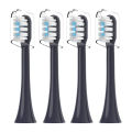 4PCS Replacement Brush Heads For Mijia T301 T302 T501 T501C Sonic Electric Toothbrush Head Soft Bristle.