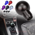Round Ball Shift Knob Universal Aluminum Gear Shift Knob for Manual Transmission Automatic Gear level Vehicles with Adapters. 