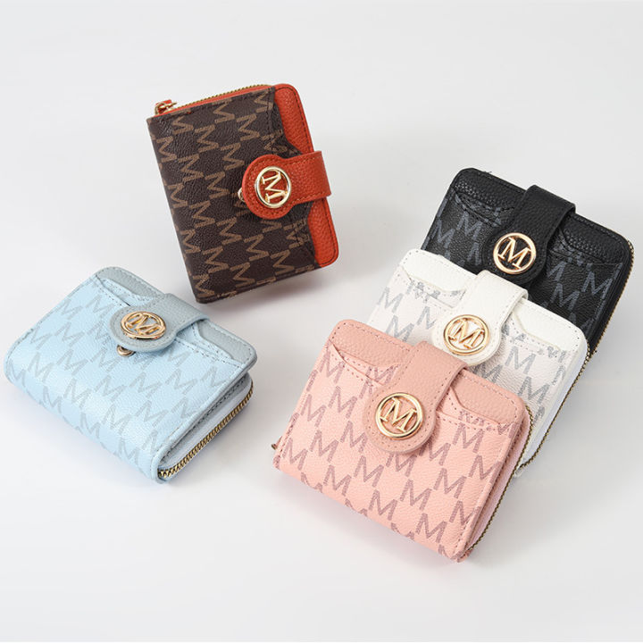 New%20Short%20Model%20Printed%20with%20Letters%20PU%20Multi-card%20Position%20European%20and%20American%20Short%20Wallet%20Women%20-%20Image%205