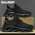 Men Sports Running Black Jogging Shoes Casual Sneakers Brown Outdoor Breathable Mesh Women Light Shock-absorption Black Tennis.