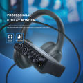 BOMGE U202 USB Audio Interface with Mic Preamplifier XLR/TSR/TS Ports 48V 32-Bit/192kHz Resolution for computer recording Stream. 