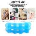 Soft Touch Toe Spacers, Reusable Spacers For Feet Separator Flexible Finger Spacer Separating Straighteners Valgus Corrector. 
