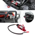 1/10 Scale RC Model Vehicle Crawler Car Accessory Metal Winch With Remote Controller RC Car Winch RC Crawler Winch RC Accessory. 