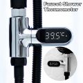 Bathroom LED Display Household Water Shower Thermometer Electronic Water Thermometer Monitoring Care Energy Smart Meter. 
