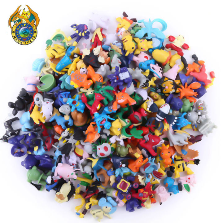 24-144 Pcs Pokemon Action Figure 2-3CM Not Repeating Mini Figures Model Toy Pikachu Anime Collect Dolls Birthday