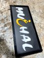 Customized 3D Acrylic Bike/Motorcycle Show Plate | Personalized Number Plate with Raised Letters for Bikes | Motorcycle Accessories. 