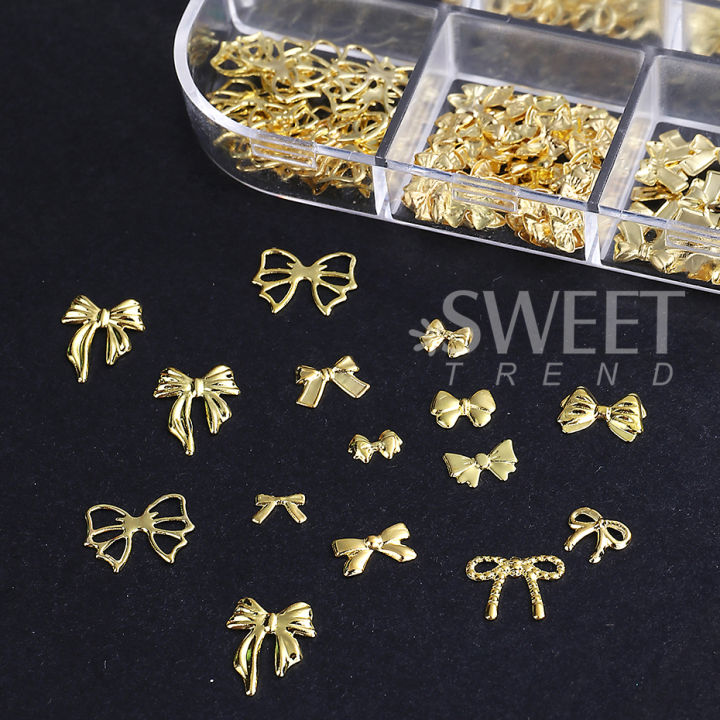 12Grids%20Metal%20Bow%20Nail%20Art%20Charm%20Gold%203D%20Bowknot%20Ribbon%20Nail%20Decoration%20Parts%20DIY%20Elegant%20Metallic%20Manicure%20Accessories%20Tools%20-%20Image%204