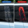 1PC JDM Samurai Car Stickers Auto B Pillar C Pillar Waterproof Decoration Cover Scratch DIY Doors Pillar Sunscreen Vinyl Decals. 