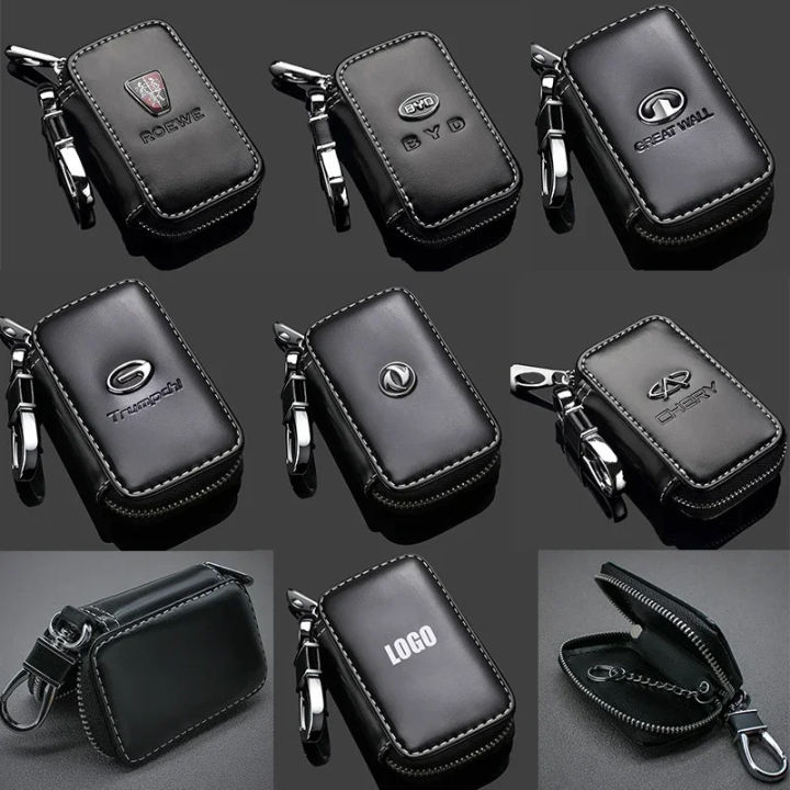 Car Key Bag Multi-Function Key Case For Hyundai VW BMW Subaru Peugeot ...