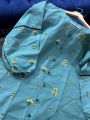 2 pc stitched lawn suit for womens- Dori lawn embroidery shirt - lawn embroidered plazo - available in small medium large size- latest fashion for girls. 