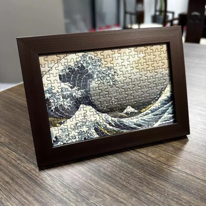150pcs%20Jigsaw%20Puzzle%20Test%20Tube%20Van%20Gogh%20Sunflower%20Japan%20The%20Great%20Wave%20Off%20Kanagawa%20Famous%20Oil%20Paintings%20Puzzle%20Christmas%20%20-%20Image%203