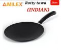 Non Stick Dosa & Rotti Tawa Pan Concave Indian Rotti Chapati Dosa Pan Flat Cooking Plate 28cm. 