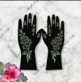 Henna Mehedi Stickers for both hands ( Pair Sticker). 