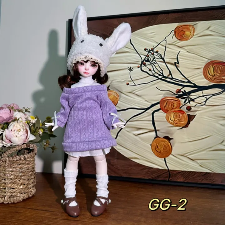 Sweet%20Cute%20Lolita%20Style%20Dress%20for%2030cm%201/6%20BJD%20Fat%20Body%20Dolls%20Baby%20Doll%20Clothes%20Outfit%20Dollhouse%20Accessories%20DIY%20Toys%20Girl%20%20-%20Image%206