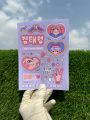 BTS Member V Aesthetic Sticker Sheet - BTS Stickers. 