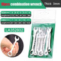 LAOA Mini Open Wrench Sets Stainless Steel Thin Spanner Combination Spanner Convenient small wrenchConvenient small wrench. 