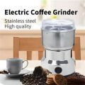 RAF Electric Coffee & Spices Grinder (4 blades) 150W Masala Grinder Steel |Multifunctional Machine. 