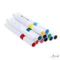 Alquraysh Premium Quality With Plastic Box Packing,  Acrylic Markers box, Acrylic Marker a Set of 12/24 Good Quality, Acrylic Colours , Acrylic Paint set, Acrylic Markers.. 