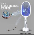 WEIDASI Rechargeable Mosquito and Insect Killer Bat with Lure Light Option - Dual-Use Electric Mosquito Racket Mosquito Swatter with LED - WD-959.
