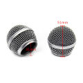 Replacement Metal Microphone Grille Replacing Professional Party Mic Head Part Accessories For Shure Beta58a Wireless Microphone. 